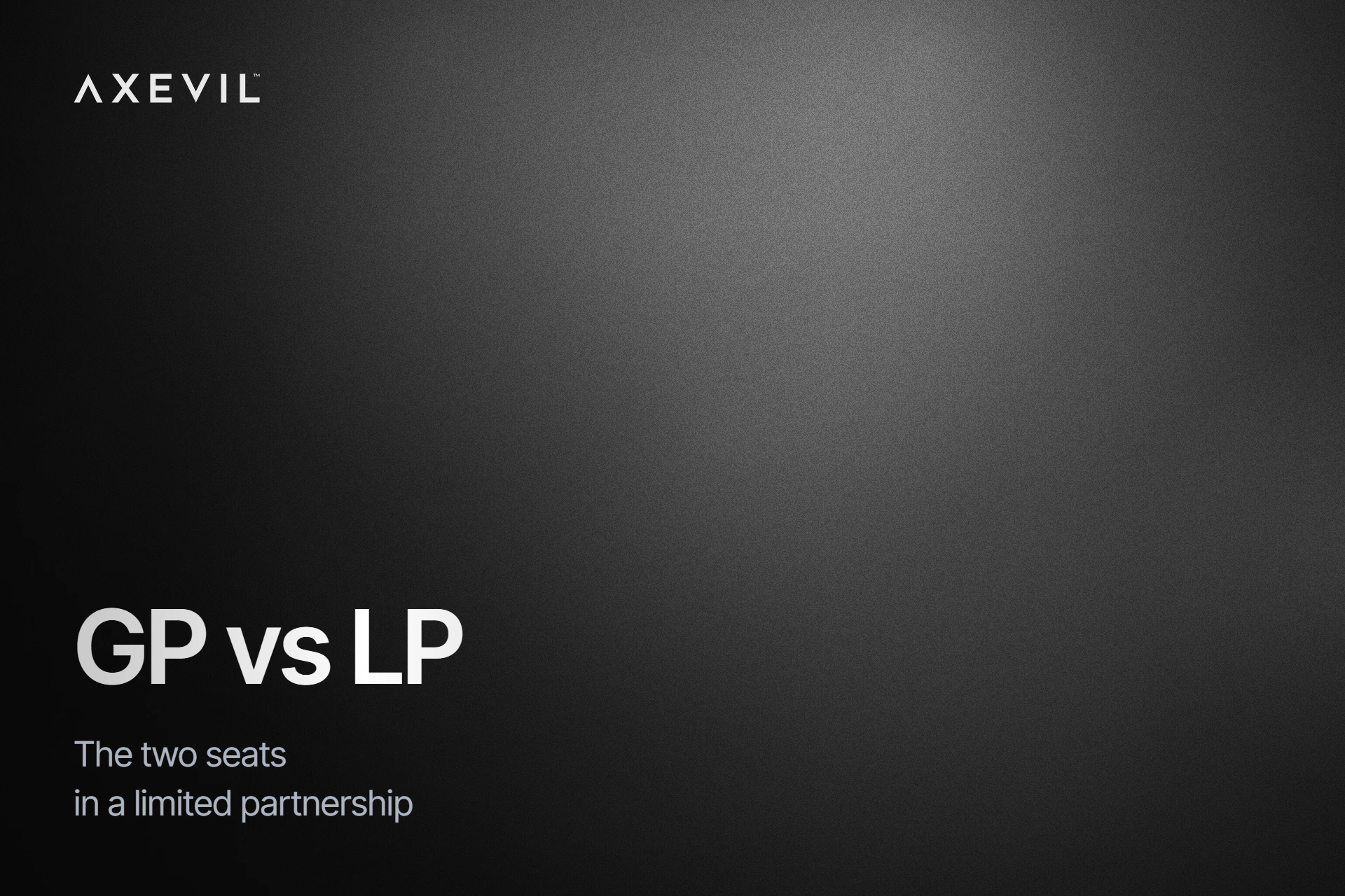 Cover: "GP vs LP" centred over a soft aurora gradient.
